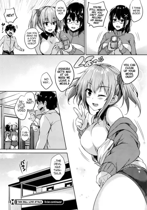 Twin Ball Love Attack Ch. 1-3