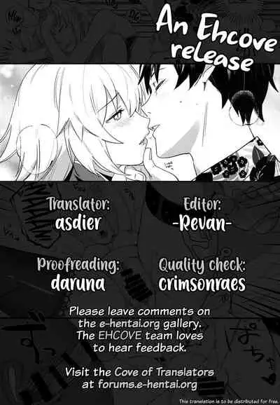 (C96) [Nui GOHAN (Nui)] Jeanne Senyou Assistant (Fate/Grand Order) [English] [EHCOVE]