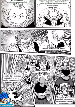 Beyond Dragon Ball Super: Gogeta Vs Moro Begins!