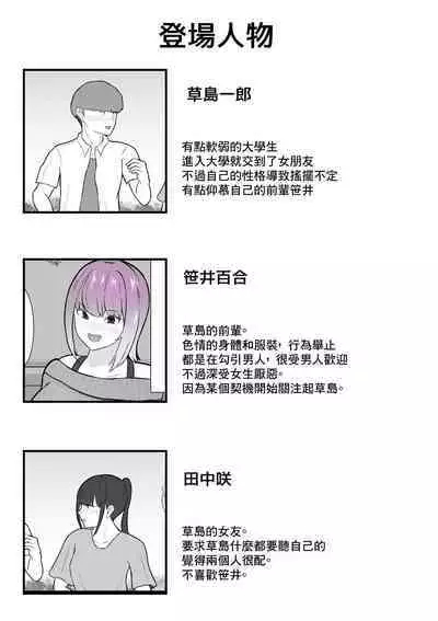 危ない先輩に溺れていく〜エロい先輩と浮気セックス〜