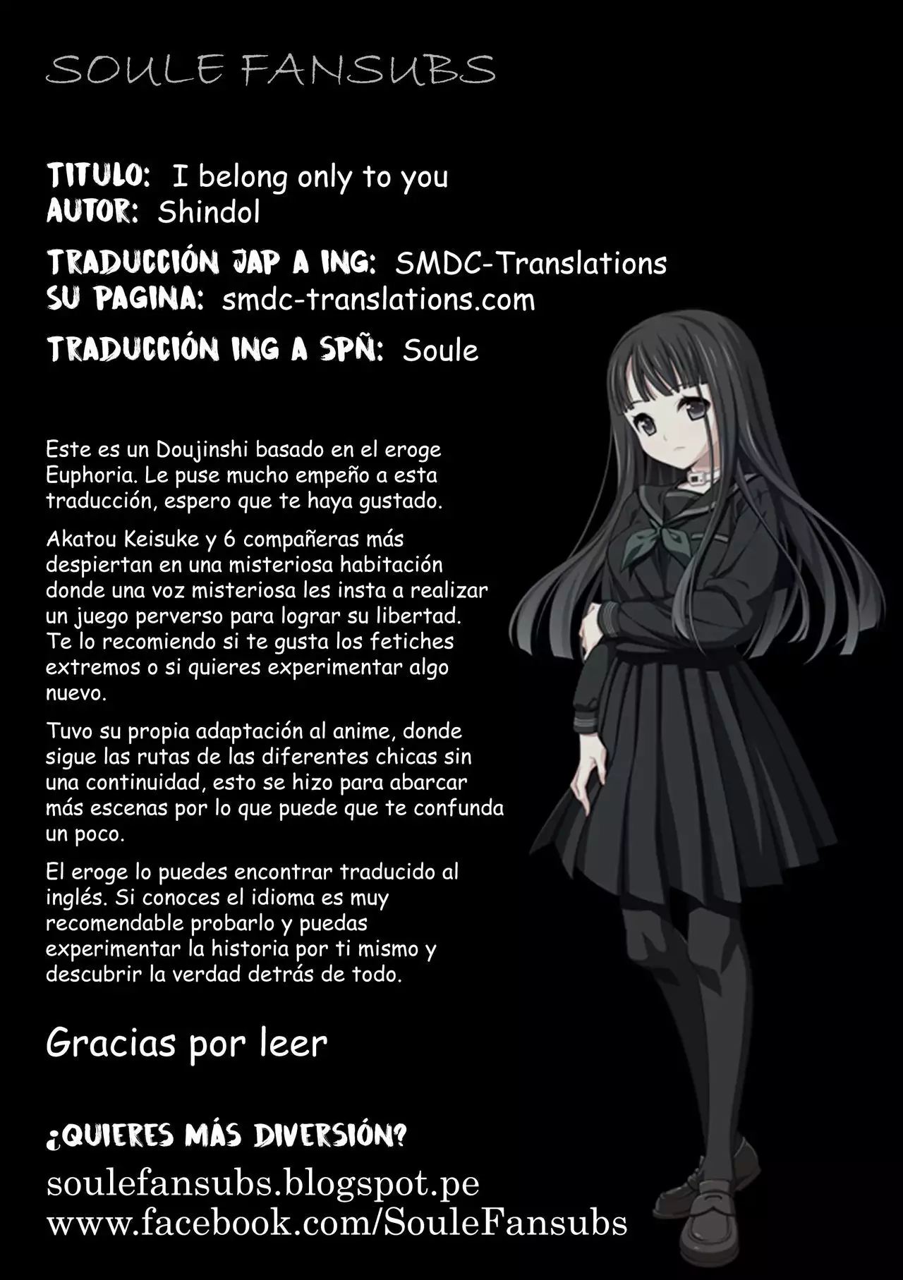 I belong only to you