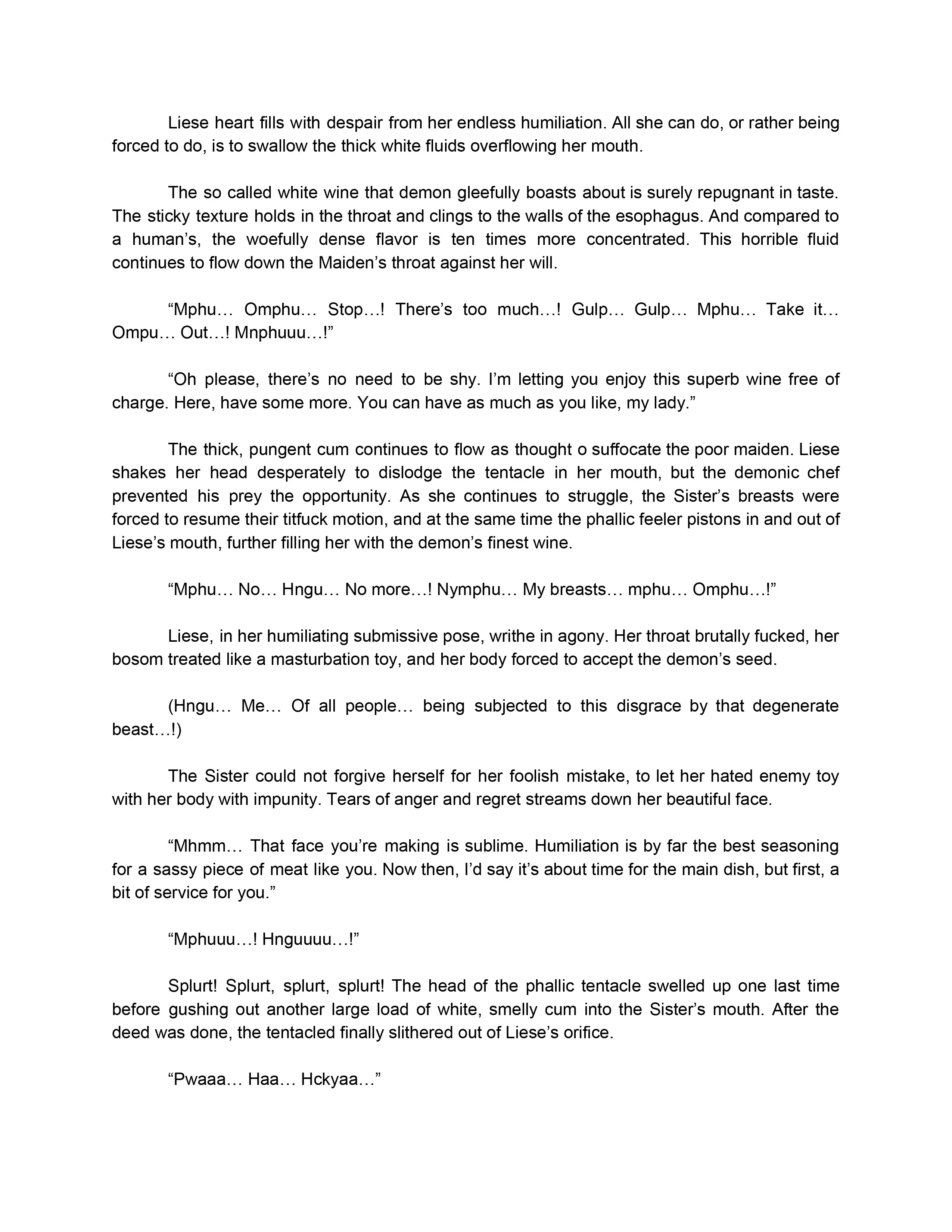 Liese Within the Hellish Slimy Prison: Appetizer Complete