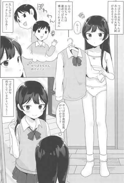 (C95) [Littlemare] Tsubasa-chan wa Onii-chan to H ga Shitai!