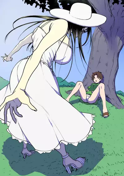 永遠に続く夏～ふたなり怪異×少女～