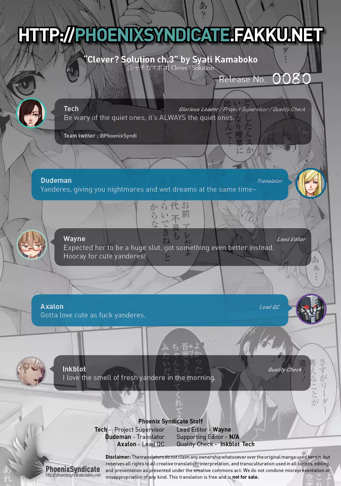 Clever? Solution #1-3