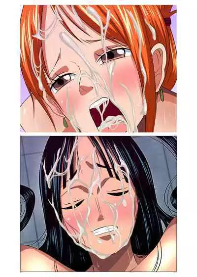 [Q Doujin] Onna Kaizoku ga Himitsu no Settai (One Piece)