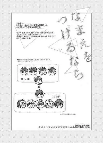 Namae o Tsukeru Nara