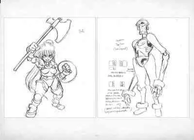 ALICESOFT ORION SCRIBBLES with CROQUIS ULTIMATE EDITION VOL.2 織音計画特別版 ラフ画集