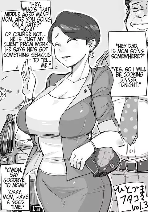 Hitozuma Futakoma - One Married Woman and Two Panels Page 01-37