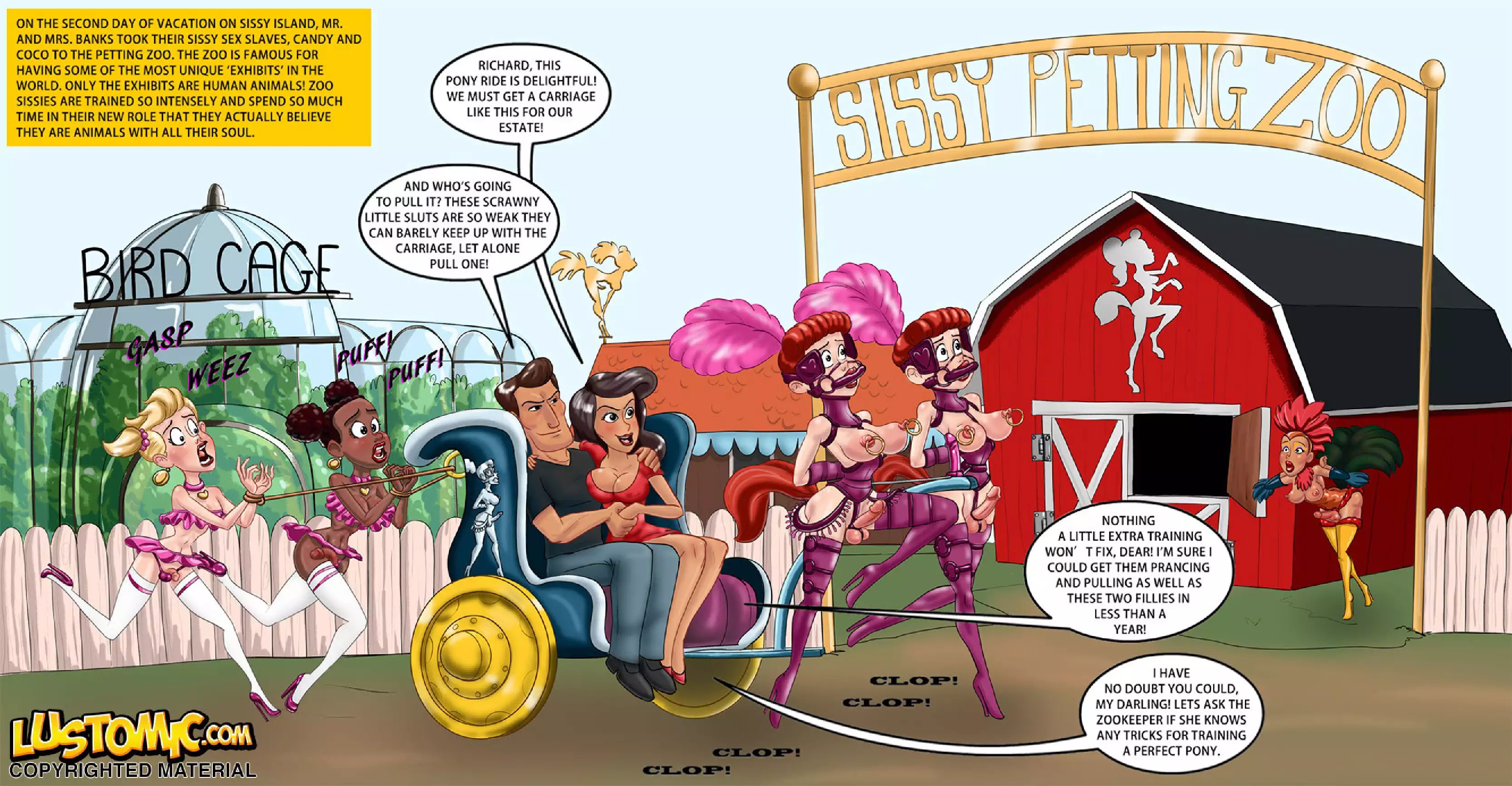 sissy island-petting zoo