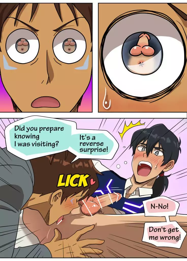 Pleasure on the desk