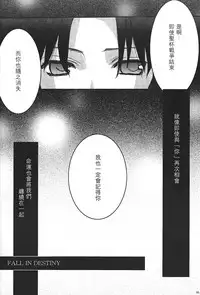 (CR36) [Last Eden (Amane Mari)] Fall in Destiny (Fate/stay night) [Chinese]