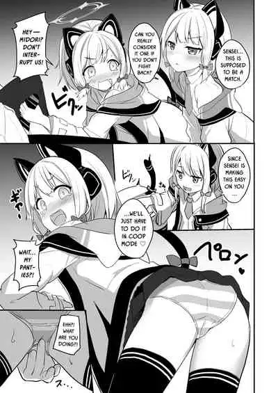 [Milk Pudding (Jamcy)] Kimochi Yoku Nattara Make Game nante Sonna Tsugou no Ii Rule ga Aru Wake!? (Blue Archive) [English] [DKKMD Translations] [Digital]