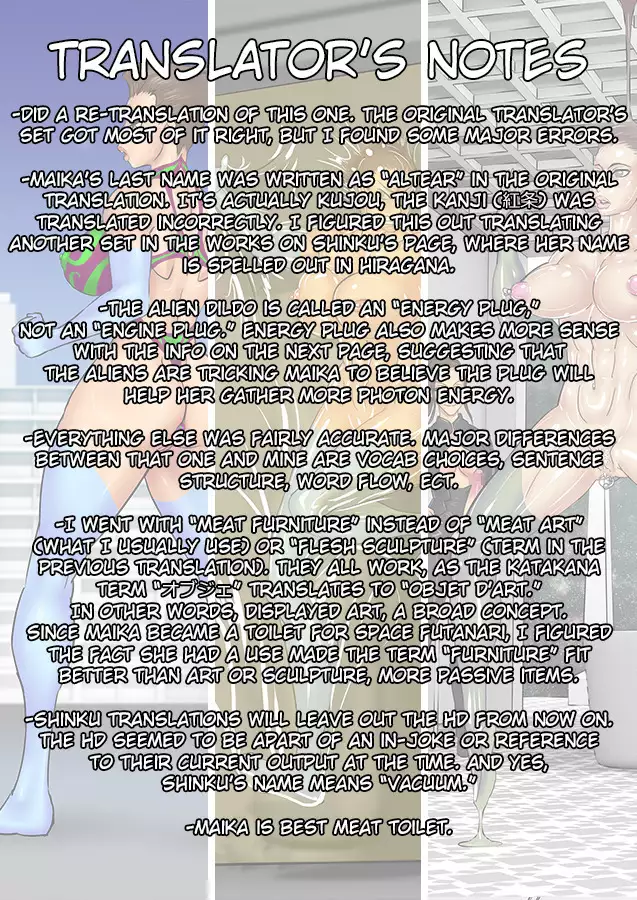 Due to the Fiendish Remodelling Suit...