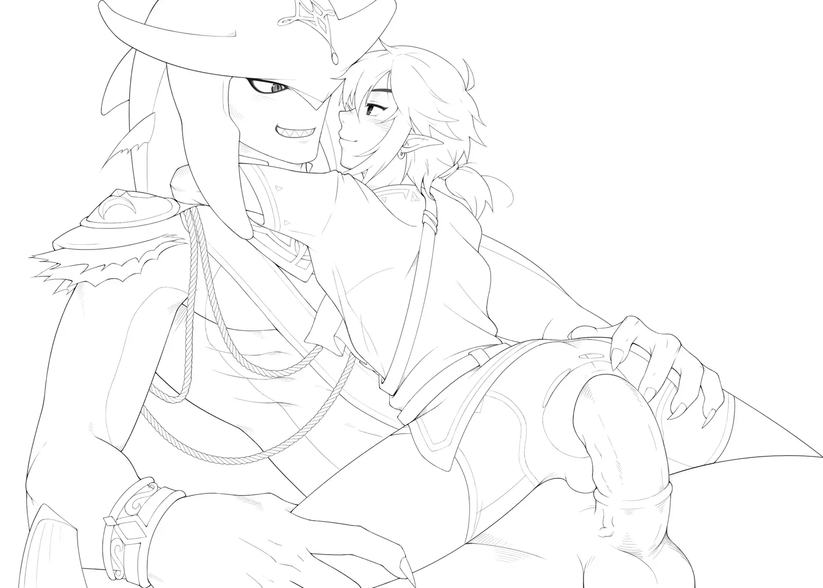 Link and Sidon Prince