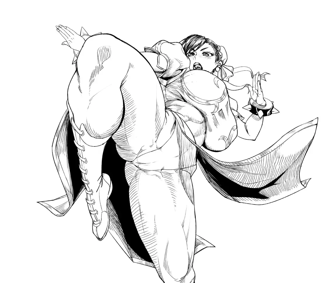 Chun-Li Nee-san ni Dakitsukix!