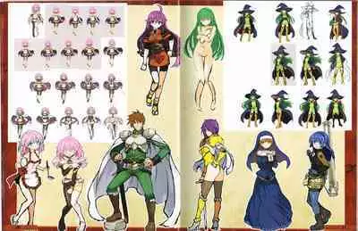 Rance 3 - Leazas Kanraku - Settei Shiryou Rough Gashuu