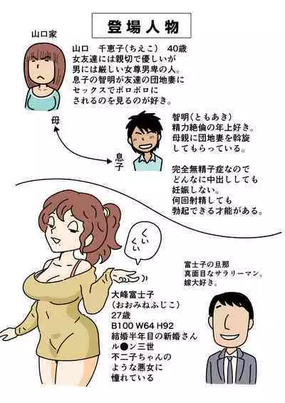 [Kurozume Fuuta] Mob-kao no Koushoku Danchizuma-tachi 5 Shinkon no Fujiko-san