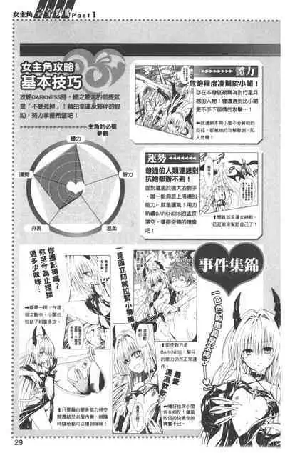 To LOVE-Ru Darkness: Rakuen Keikaku Guide Book Trouble Mania