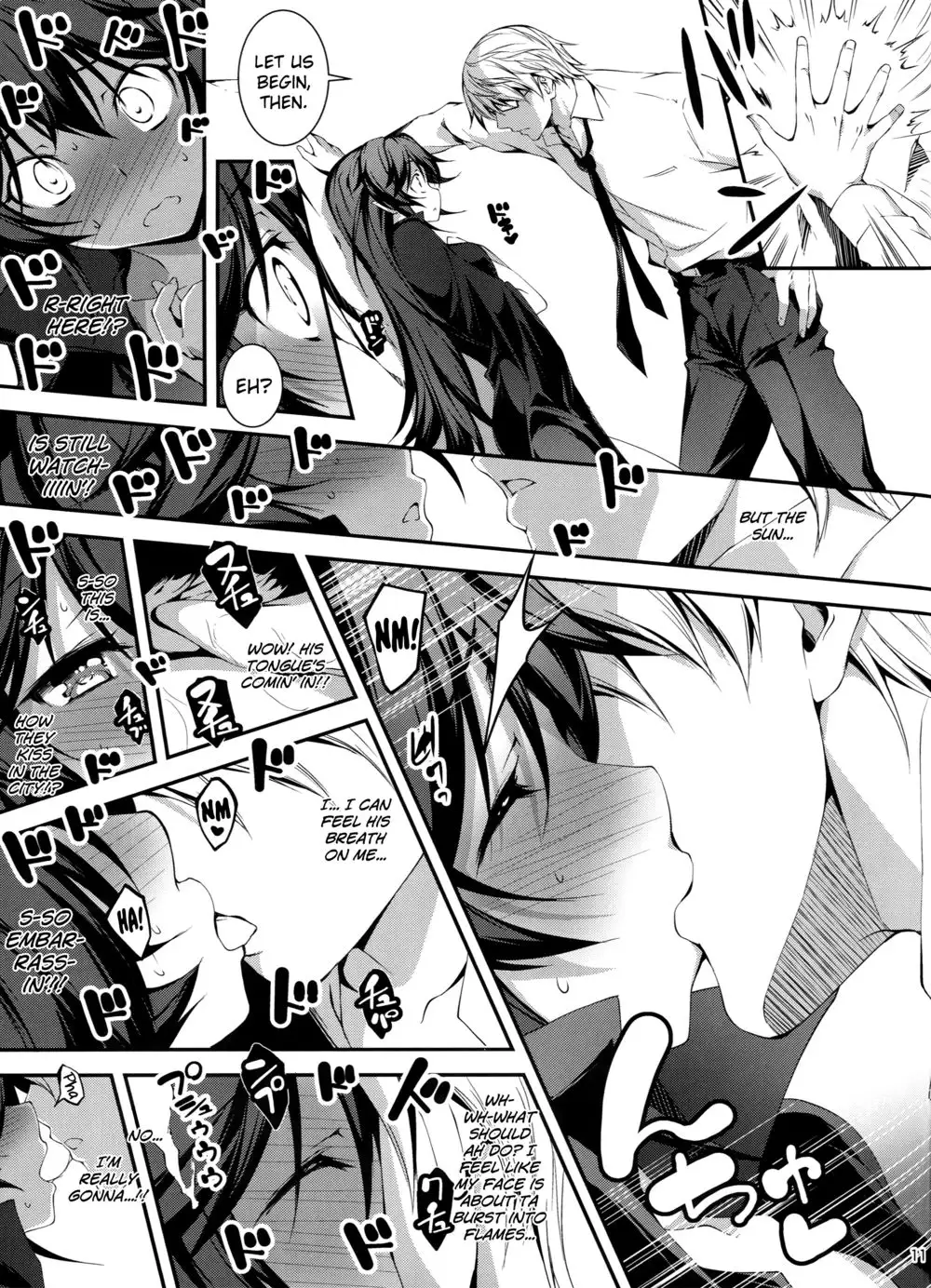 The Salaryman in Black and Indra, the Dragon Girl