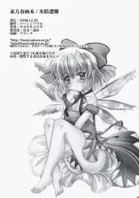 (C75) [Burning Soul (Sakayaki)] Touhou Shunga Hon - Hyousei Sounan (Touhou Project)