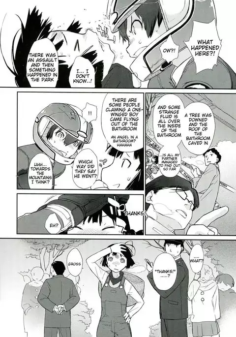 3ANGELS SHORT Full Blossom #01b Linearis