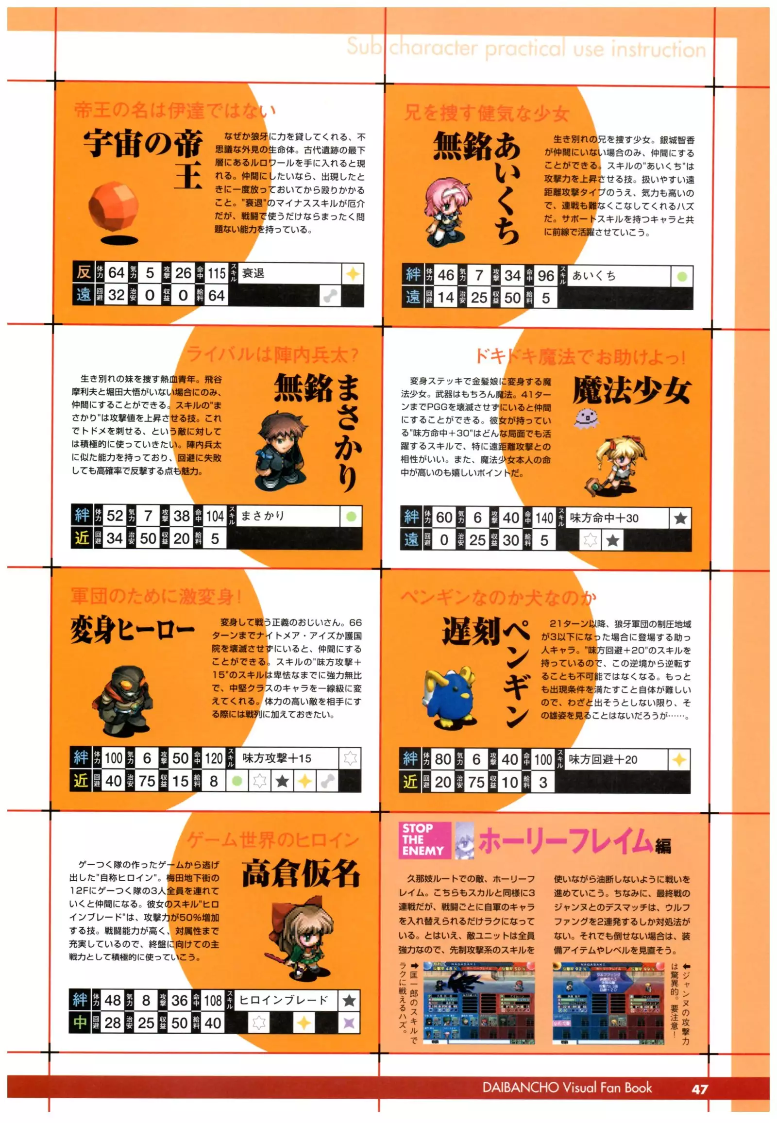 大番長 visual fan book