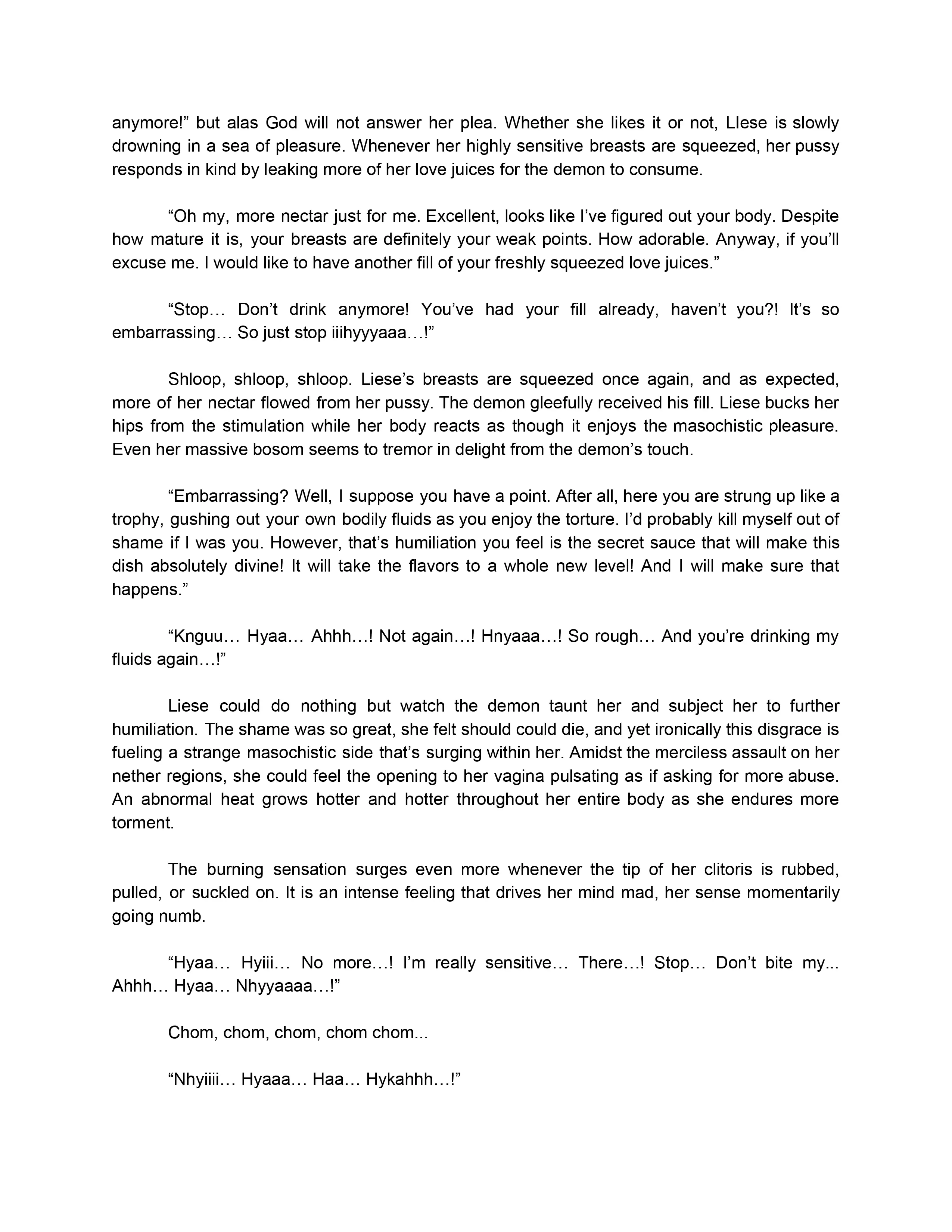 Liese Within the Hellish Slimy Prison: Appetizer Complete