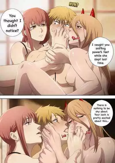 [Footcroft] CHAINSAWMAN - Deal With Footfetish Devil (Chainsaw Man)