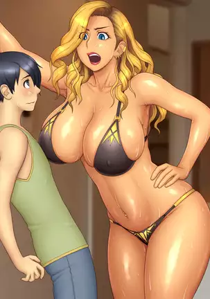 Going to the Beach with an Aggressive Gal Sister