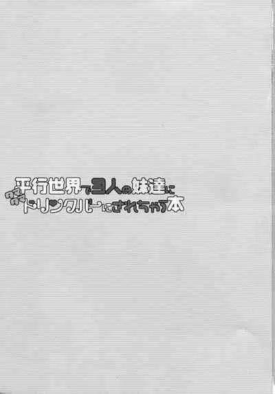 Heikou Sekai de 3-ri no Sisters ni Tamatama Drink Bar ni sarechau Hon