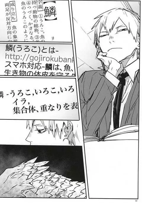 逆さま狼 逆鱗にキス【序】