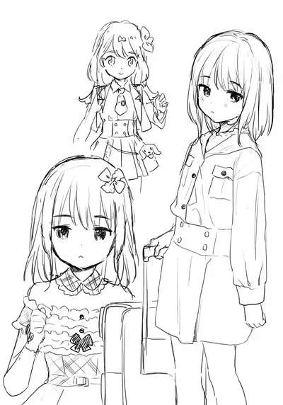 [Sekiya Asami] Rough Sketch