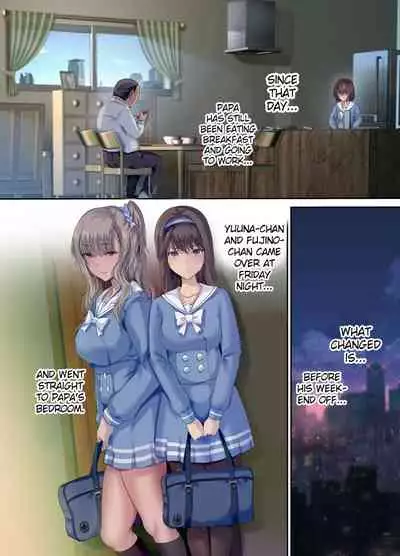 Papa no Shinshitsu wa Musume Tomodachi no Tamariba - Daddy's bedroom is a hangout for his daughter's friends