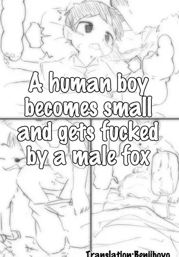 catfox22 / funiyua - A human boy becomes small and gets fucked by a male fox + extras