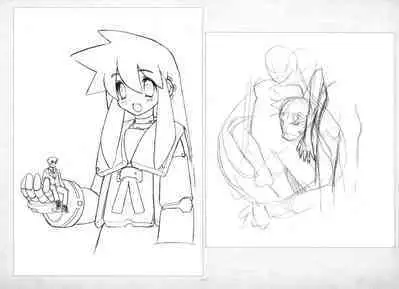 ALICESOFT ORION SCRIBBLES with CROQUIS ULTIMATE EDITION VOL.4 織音計画特別版 ラフ画集