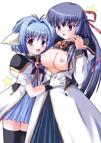 [Kurubushi-kai (Dowarukofu, Shinshin)] Mint+Chitose (Galaxy Angel)