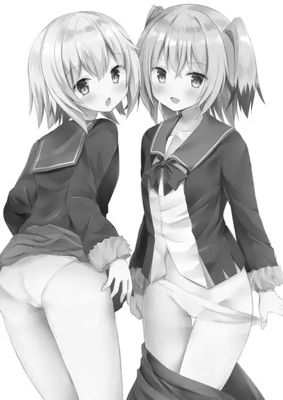 Shimushu to Kunashiri no Shiro Tights de Shusshu!!