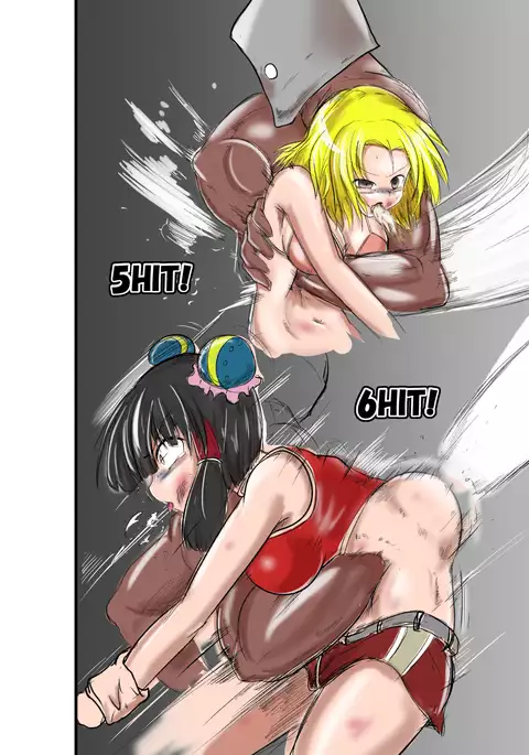 rough sketch of blow ryona